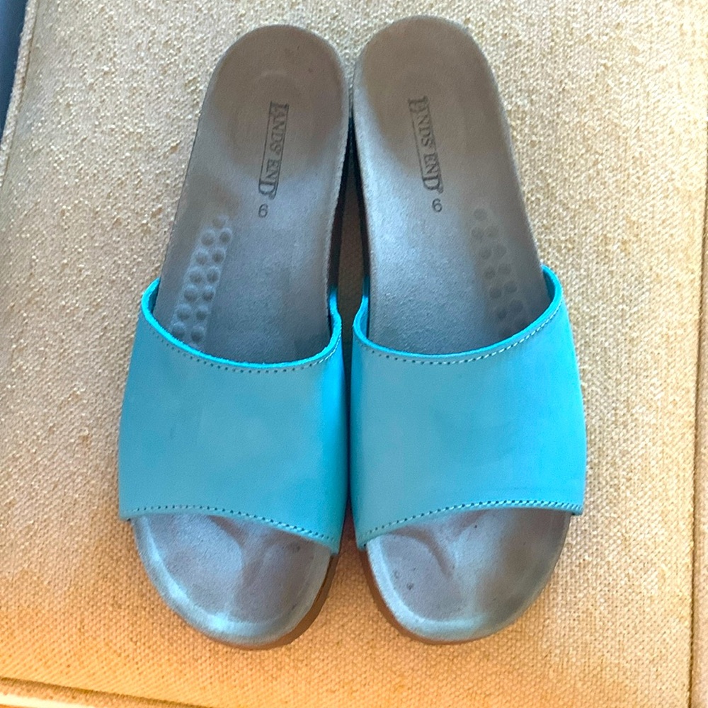 Lands End. In new condition slides.